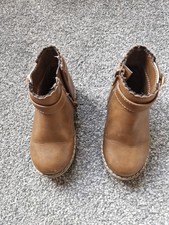 George Asda First Walkers Brown Boots Size 5