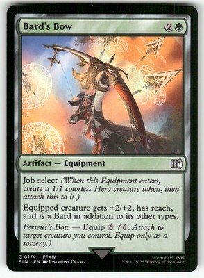 MTG FINAL FANTASY #174 Bard's Bow NM+
