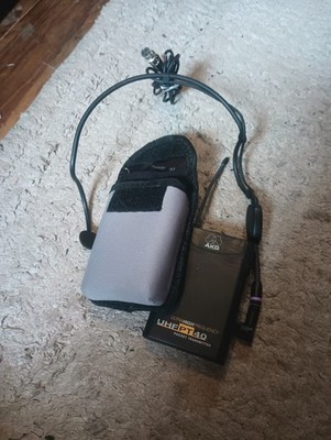AKG UHF PT40 POCKET TRANSMITTER COMPACT BODY-PACK DESIGN WIRELESS WMS40 SYSTEM