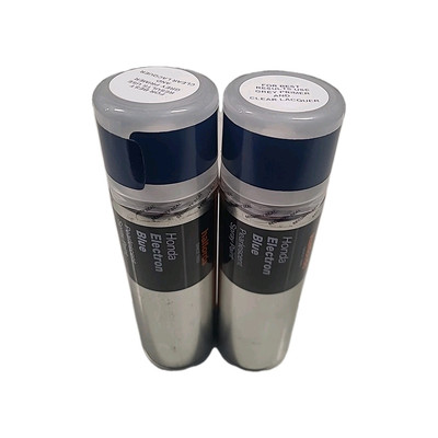 HONDA ELECTRON BLUE PEARLESCENT SPRAY PAINT 300ML HALFORDS X2