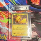 Pokemon TCG Promos Pikachu 051/162 30th Anniv Cosmos Holo Eng BGS 9