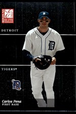 Carlos Pena 2003 Donruss Elite #28 Tigers MLB READ FREE SHIPPING AutographDen