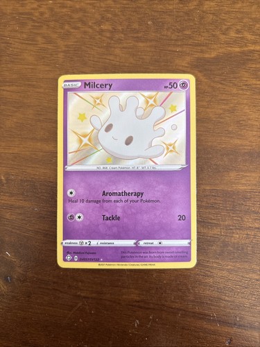 Milcery SV057/SV122 Shining Fates: Shiny Vault Holo Pokémon TCG Rare