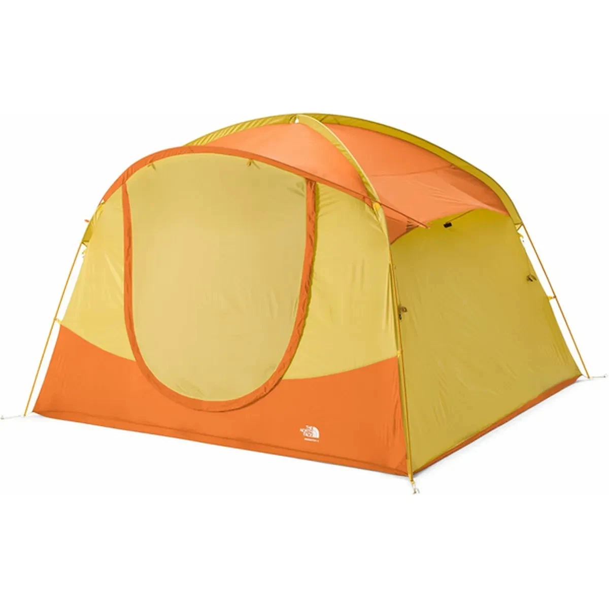 The North Face Sequoia 4 Car Camping Beach 4 Person 3 Season Tent - Yellow Silt