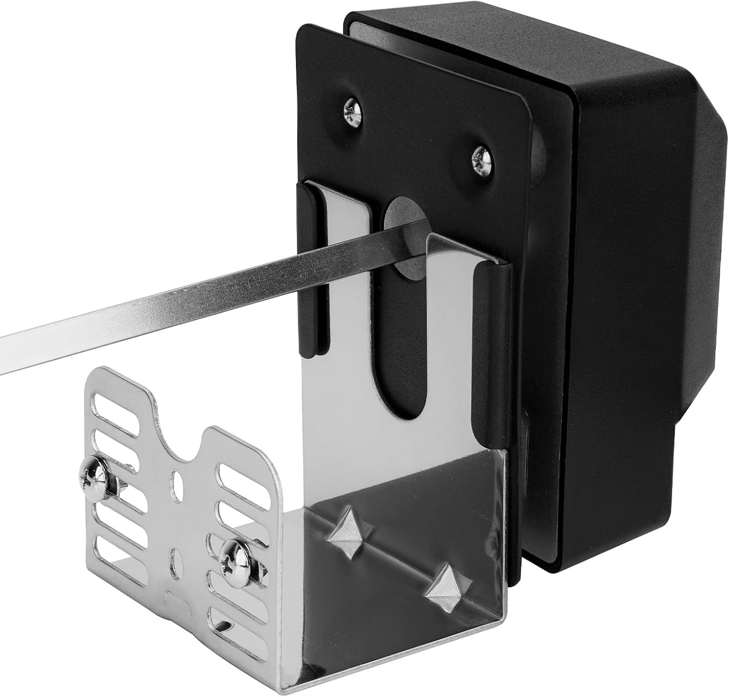 Universal Barbecue Grill Rotisserie Motor Bracket - Easy Screw-In Installation