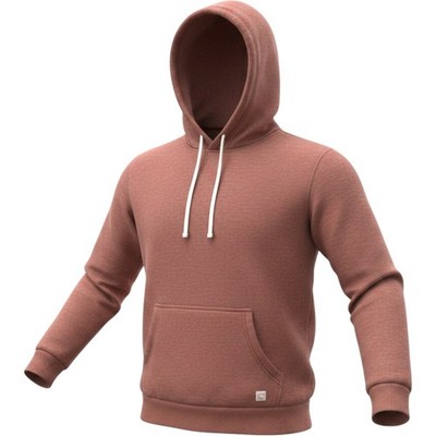 Marine Layer Mens Pullover Hoodie Heathered Clay Rose Fleece Sweatshirt Medium