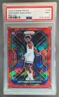 143016465 Anthony Edwards 2020 Panini Prizm #258 Red Ice Rookie RC PSA 9