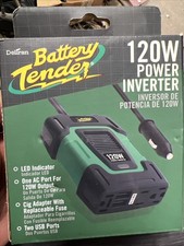 Deltran Battery Tender Power Inverter 12volt To 115volt 400 Watt Cig Adapter New