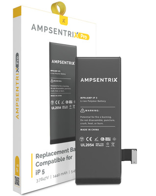 HQ Ersatzakku AmpSentrix Pro für das Apple iPhone 5