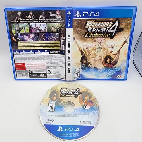 PS4 Warriors Orochi 4 Ultimate  (Playstation 4) Complete USA NTSC