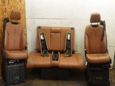 14-15 Bmw 428i 435i F33 Convertible Seats Leather Bucket Electric Front Rear Set