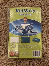 NEW My Pillow Roll & Go Pillowcase Hummingbird Color Go Anywhere Pillow**