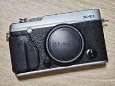 Fujifilm X Series X-E1 16.3MP Mirrorless Digital Camera Body only SILVER