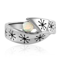 Cavill Welo Opal Ring 0,13Ct Sterlingsilber 925 Damen Sternmuster- Echtschmuck