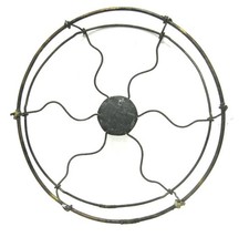 Antique Original Emerson Solid Brass Cage for Type 14644 Vintage Electric Fan