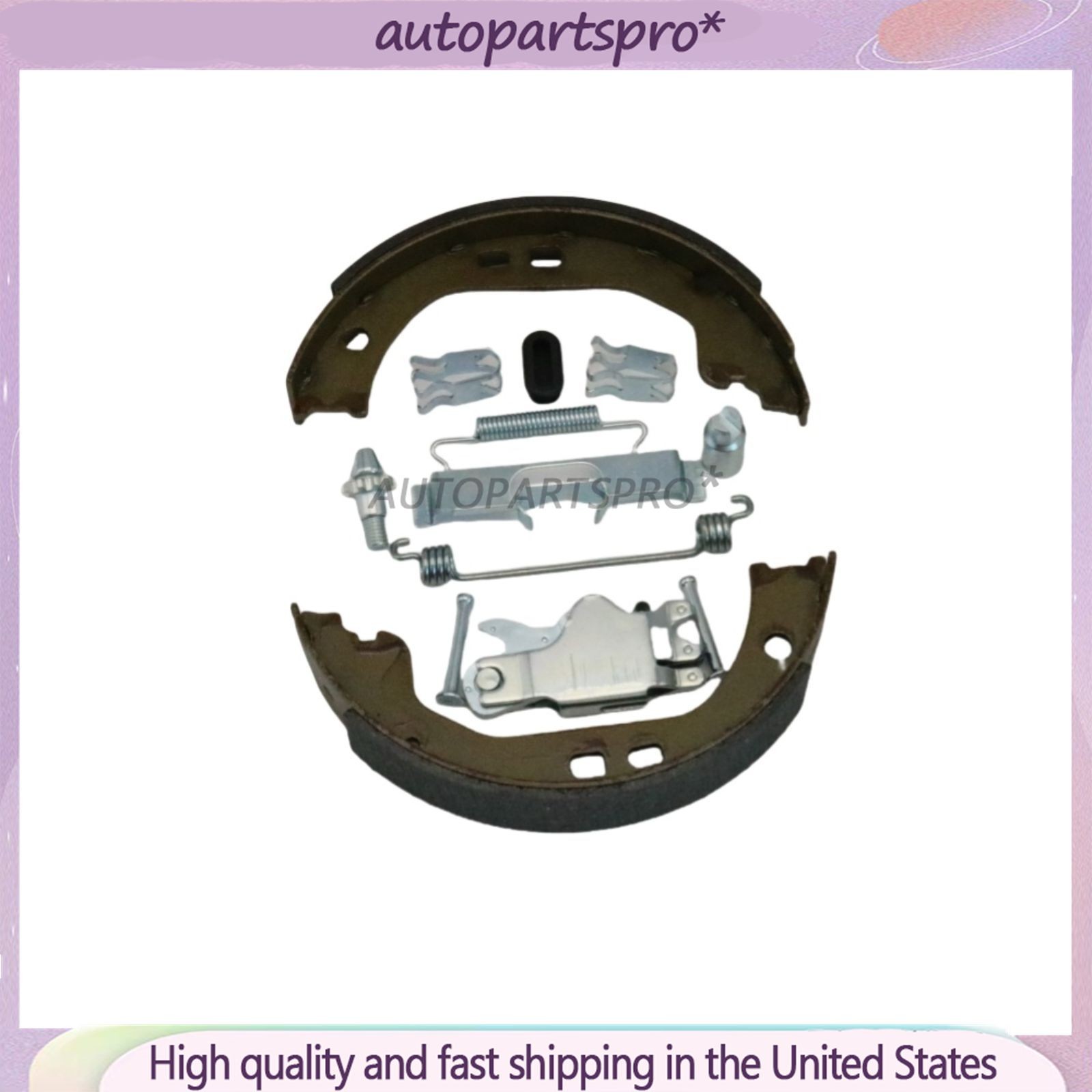 Fits Maserati Ghibli Quattroporte Parking Brake Shoes & Accessory Fastener US.