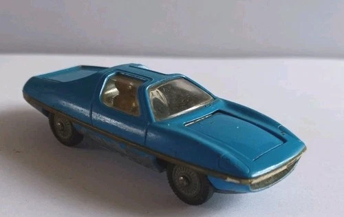 Vintage Corgi Juniors Husky The Man From Uncle Diecast Car with Occupants Blue