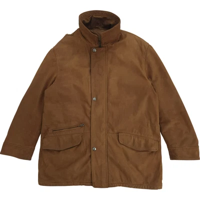 VTG Yves Saint Laurent YSL Lined Brown Snap Zip Multipocket