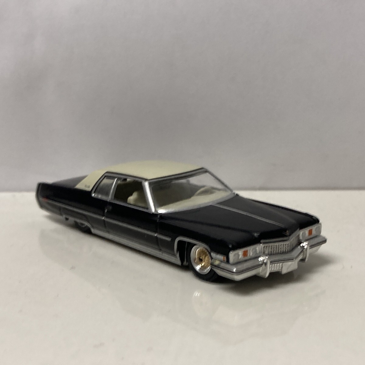 ミニカー STAMP MODELS Coupe DeVille 1973 Stamp Models 1:43 1973 Cadillac Coupe Deville, Antigua Blue