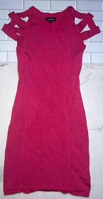 Bebe NWOT Rayon Stretchy Hot Pink Dress Sz XS Retail $69+ | eBay Bebe NWOT Rayon Stretchy Hot Pink Dress Sz XS Retail $69+ | eBay
