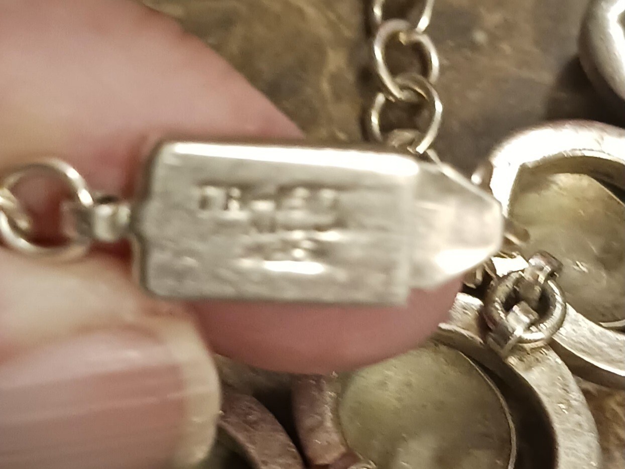 Solid Sterling Silver Statment Necklace Over 5 Ou… - image 6