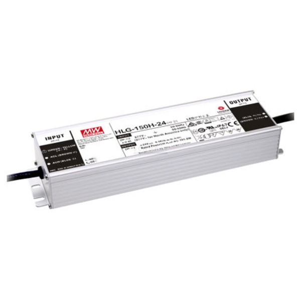 Meanwell HLG-150H-42A, AC-DC Led-Installationsnetzteil, MetallgehäUse, IP65 151W-image