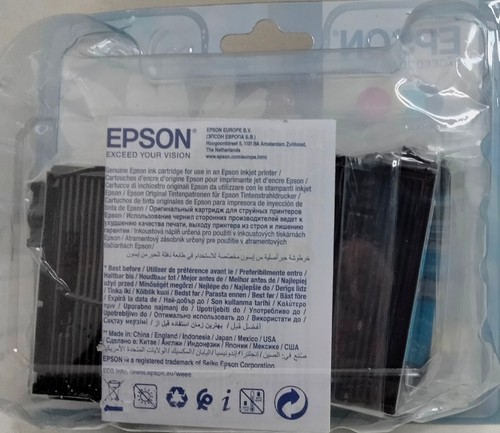 Epson Multipack 18, Original - Black Cyan Yellow and Magenta (C13T18064010) OVP - Afbeelding 3 van 4