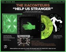 Raconteurs Vault #40 Help Us Stranger 180g Green Marble Vinyl Box – Sealed TMR