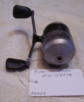 020125 VINTAGE ZEBCO 33 MICRO UL REEL SEE REEL TAG LOT NICE