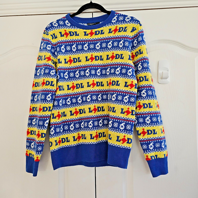 #ad Lidl Christmas Jumper Size S Novelty Fun Party Wear Fancy Dress Xmas Day Outfit GBP 13.63