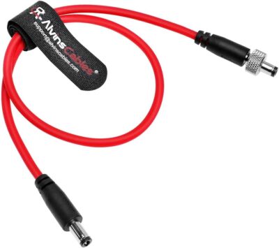 17.7in Locking DC 5.5x2.1mm to DC Power Cable for Atomos Ninja-V Shogun PIX-E7