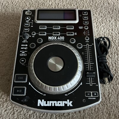 Numark NDX 400 DJ Professional Tabletop CD/MP3 Player Controller For Parts READ