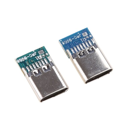 2 Pcs USB Type-C 16 Pin Female Solder USB Jack for Data Transmission Charging - Picture 5 of 8
