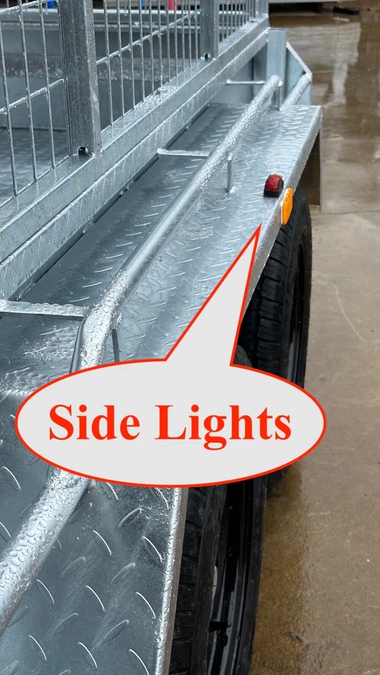 10x5 Tandem Axle Galvanised Box Trailer 2000kg ATM - image 4 of 4