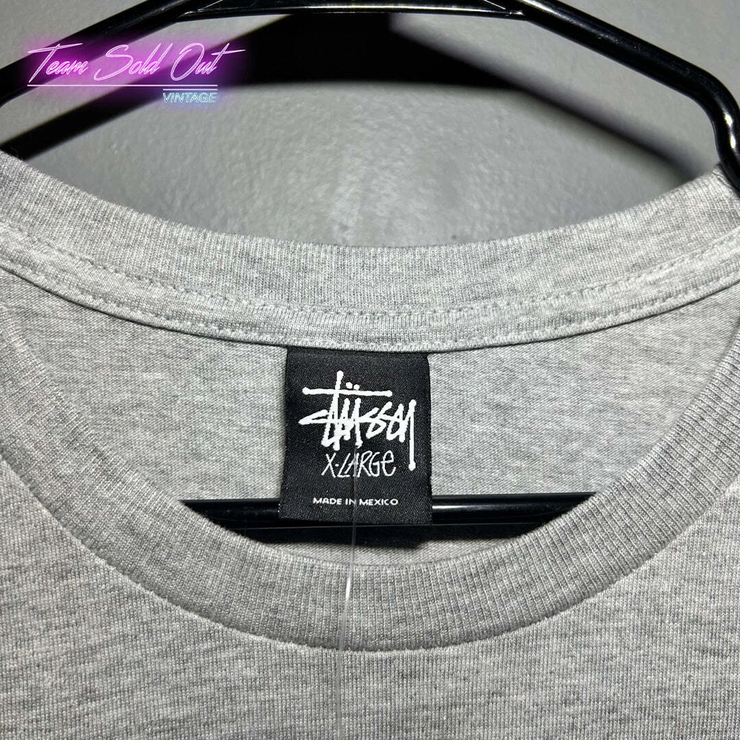 Stussy grey store long sleeve