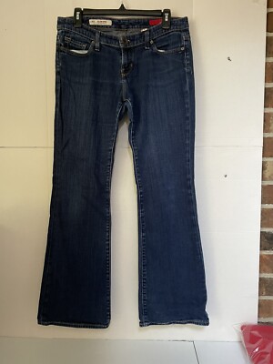 Jean X2 Slim Ultra Low Flare Taille W10 – Bleu Délavé Moyen, Strass, Neuf Avec étiquettes