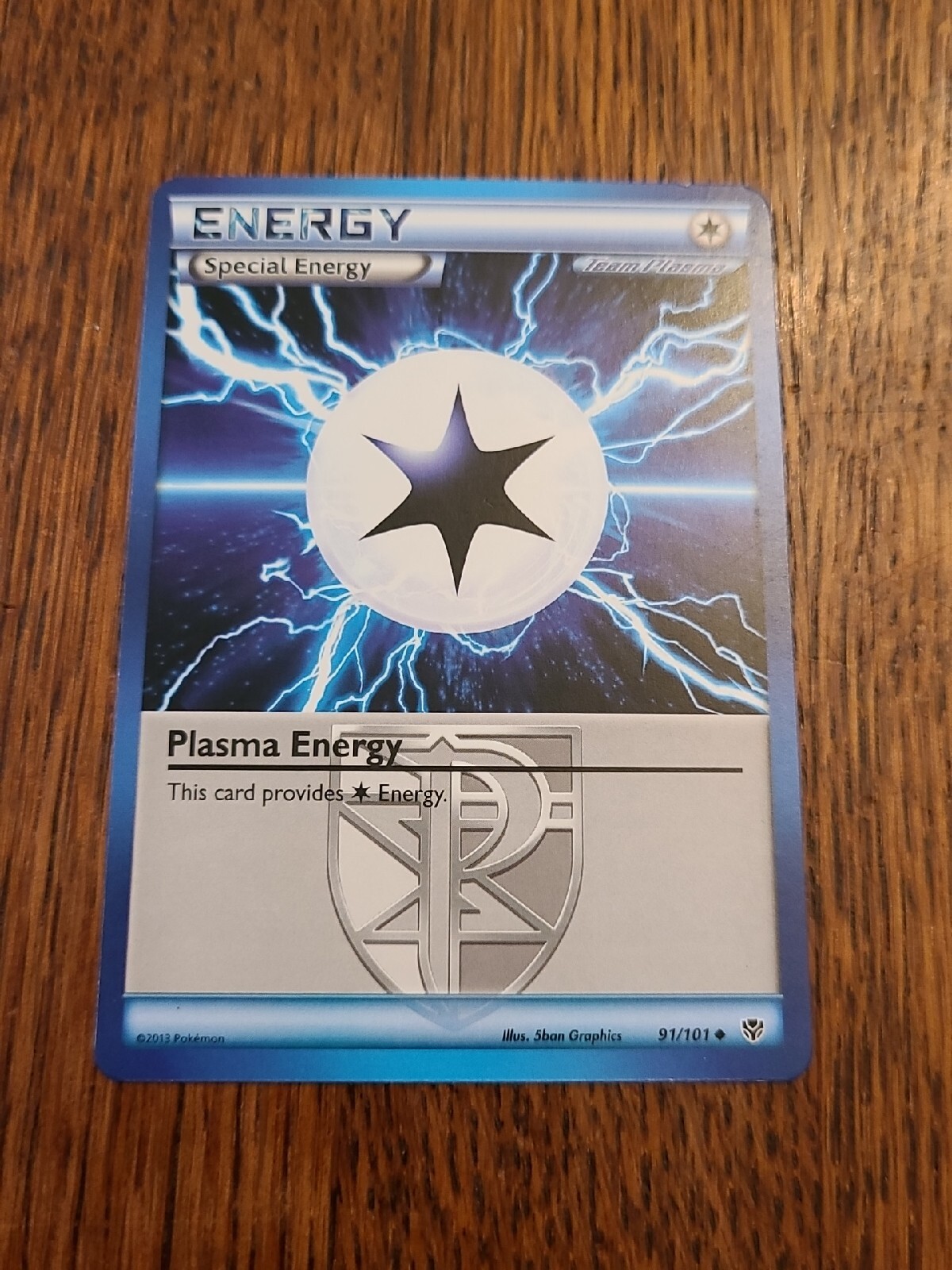 Plasma Energy 91/101 Pokemon Card Plasma Blast Special Energy LP+
