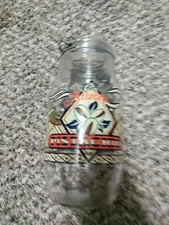 Vintage Glass Arizona Pistachio Company 2lb Southwestern Style Jar w/Lid France