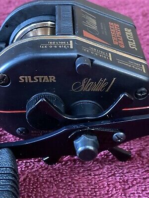 Vintage Silstar Starlite 1 Whisker Graphite Baitcaster Vintage Silstar Starlite 1 Whisker Graphite Baitcaster