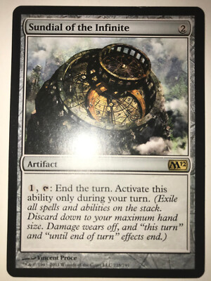 Magic Sundial MTG Sundial of the Infinite Core Set 2012 VLP/NM | eBay