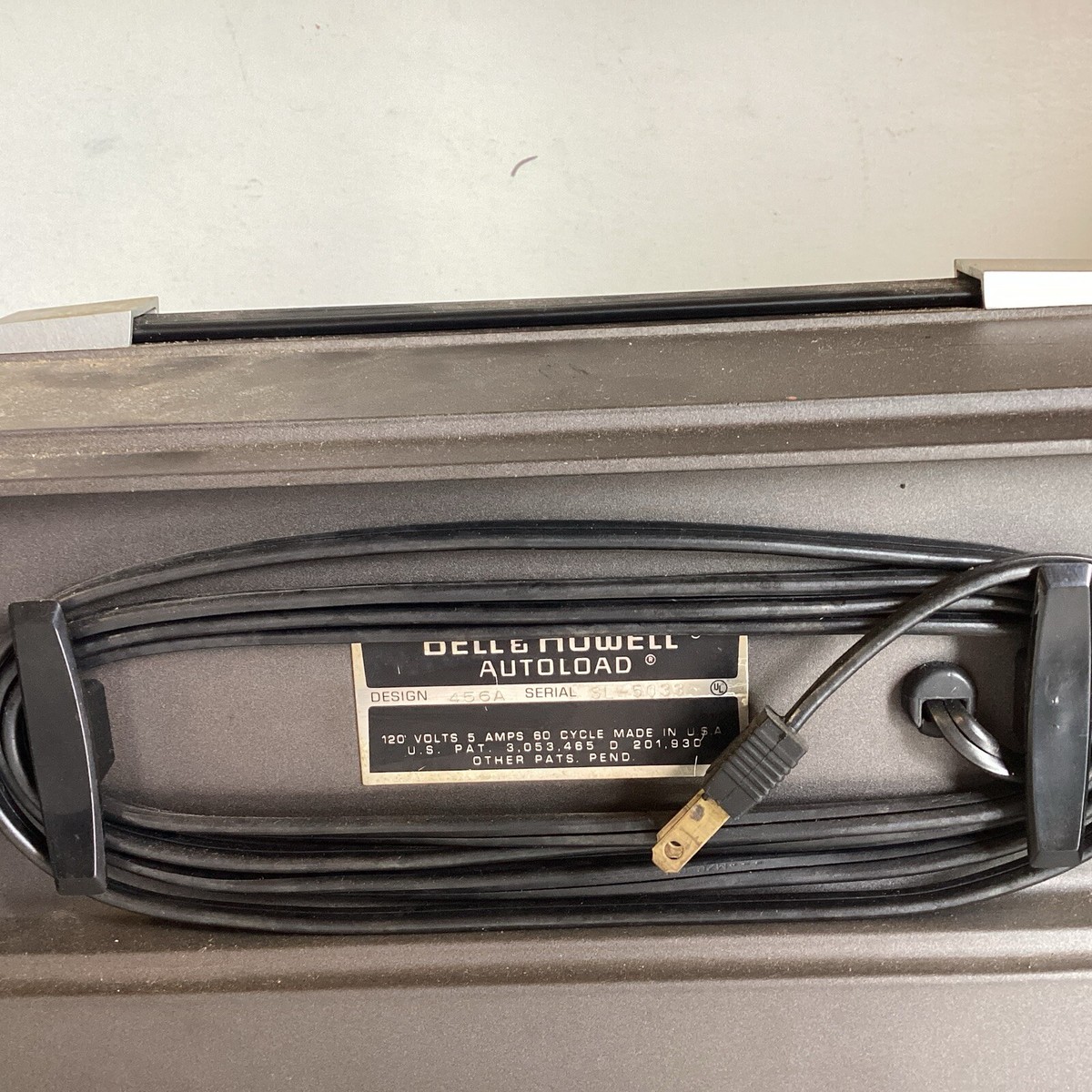 Bell & Howell 456A Super 8 Standard 8mm Film Movie Projector Reel