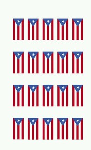 Puerto Rican Flag Water Decals Puerto Rico Nail Art Decals Ebay