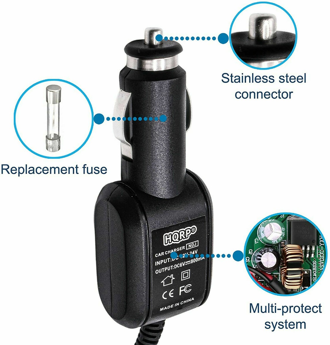 6V Car Charger Cord for Mr Heater Big Buddy #F276127 F274800 F274830  F274865 884667182701 | eBay