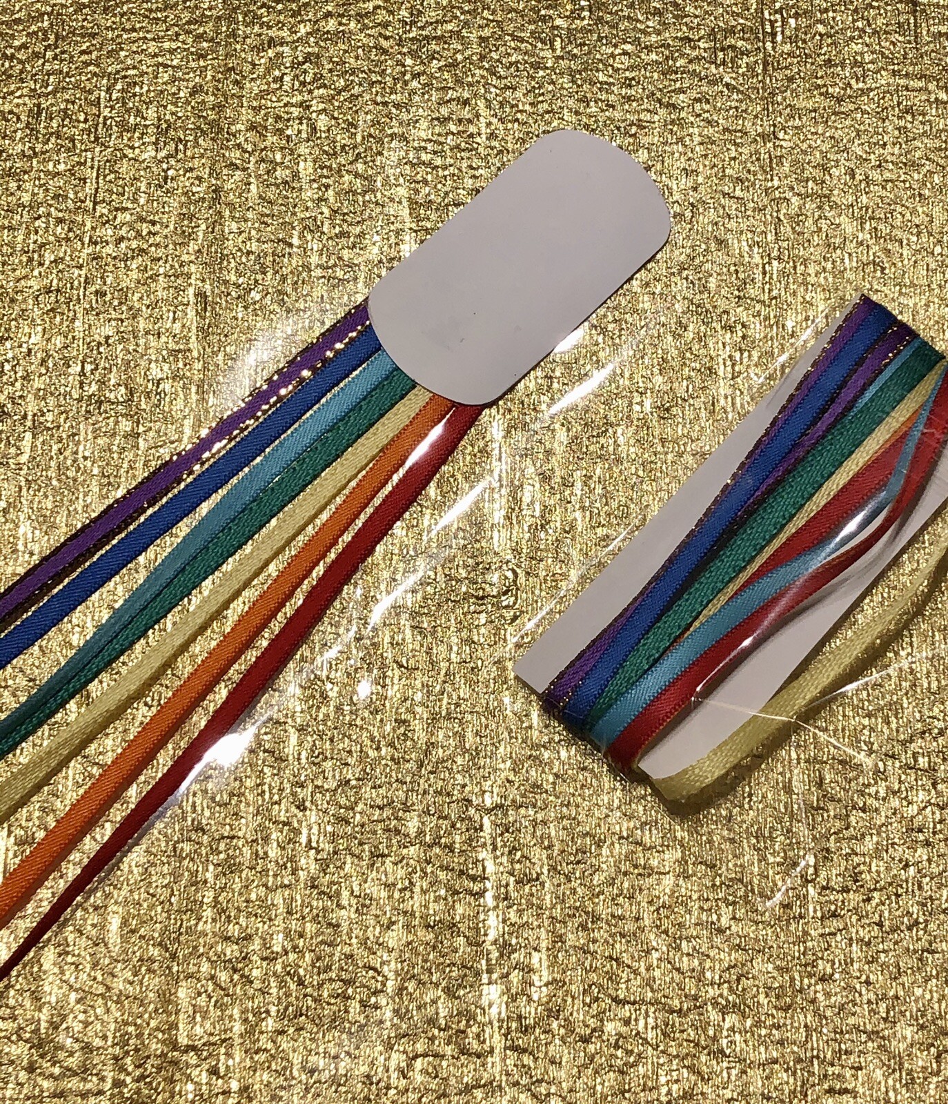 4 RAINBOW Bookmark 7 ribbons 1/8”X12” Long Bible Study Journal Book ...