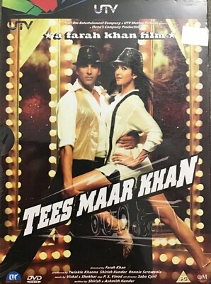 TEES MAAR KHAN - 2 DVD SET - KATRINA KAIF - AKSHAY KUMAR - BRAND NEW - TEES MAAR