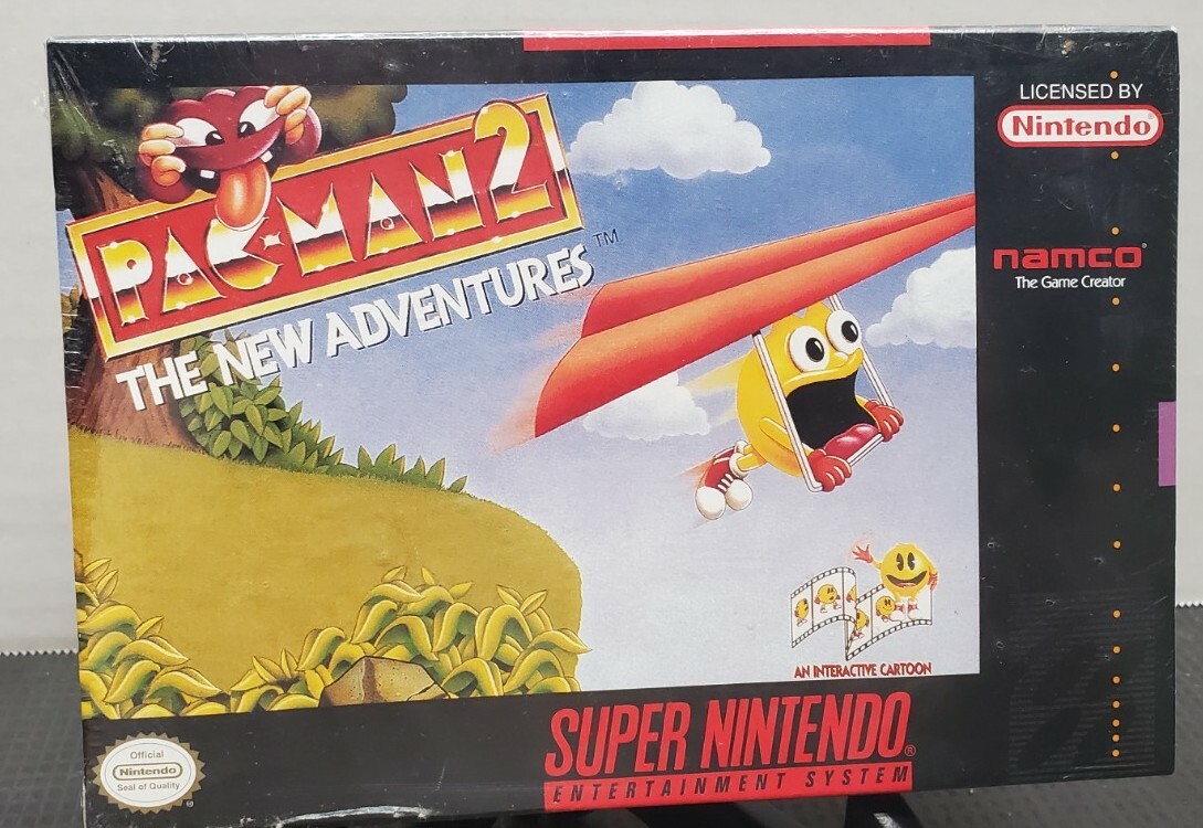 Pac-Man 2 The New Adventures Brand New Factory Sealed Super