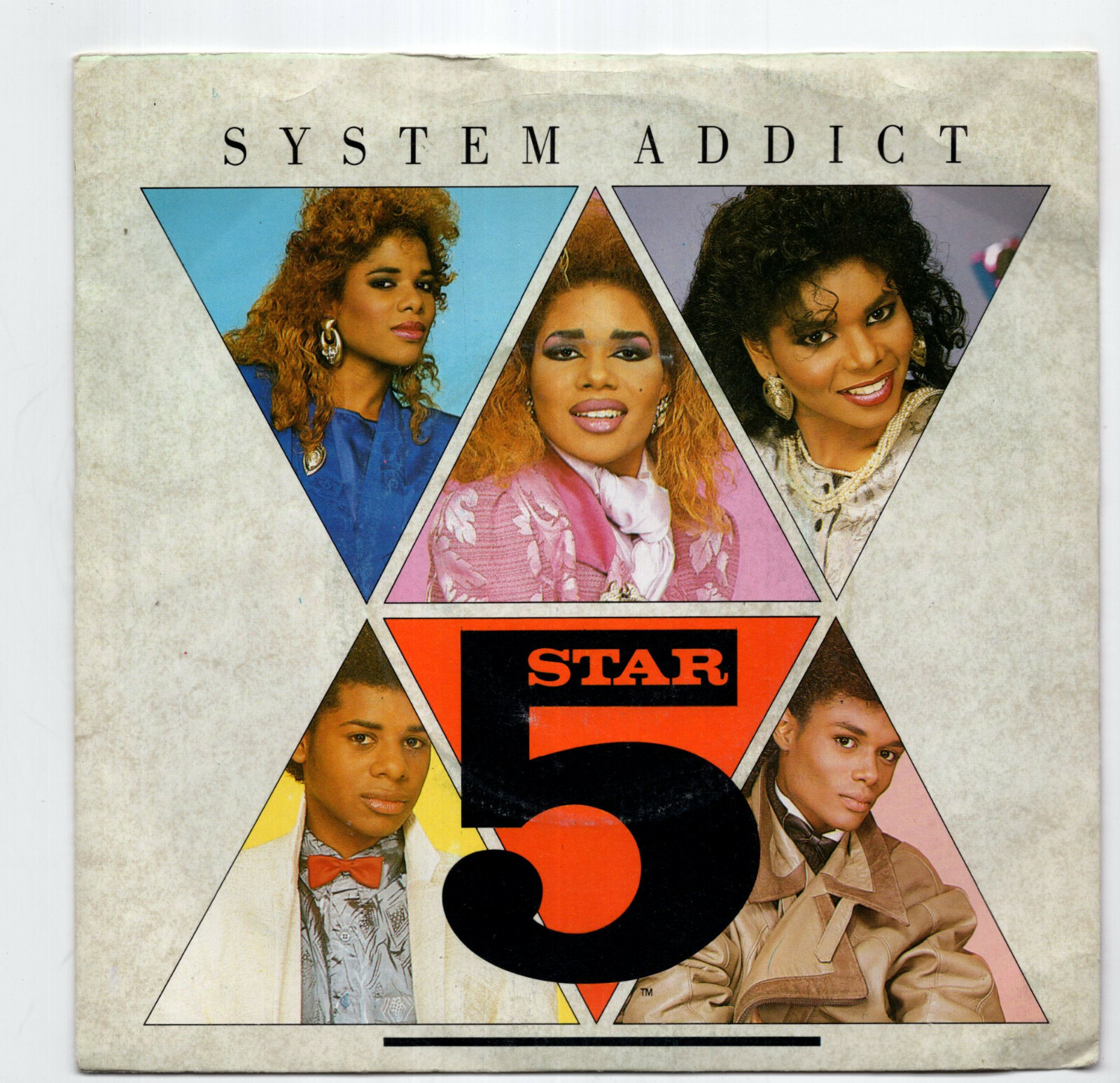 (U398) 5 Star, System Addict - 1985 - 7 inch vinyl A1/B1
