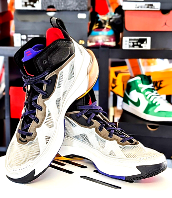 Nike Air Jordan XXXVII 37 Beyond Borders light Bone Concord DD6958-060 Men Sz 13 Air Jordan 37 Beyond Borders | Kixify Marketplace main image 4