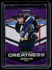 2024-25 Upper Deck Synergy Cast For Greatness Jordan Kyrou #CG-30