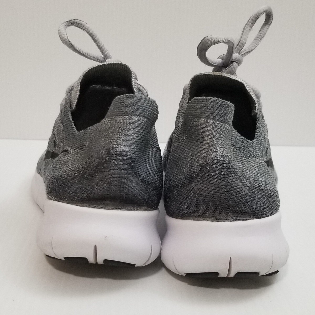 Nike Free RN Flyknit 2017 Running Shoes 880844-002 Wolf Gray